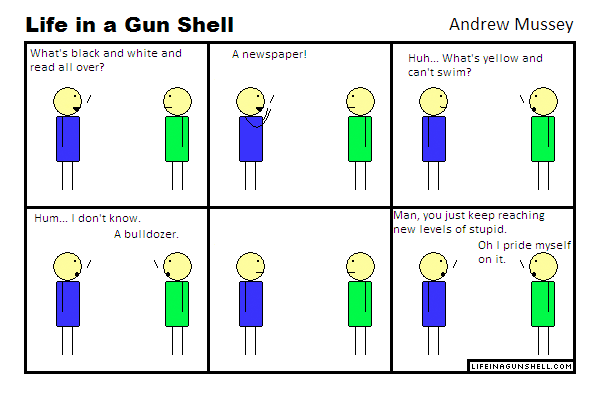 Just more corny jokes